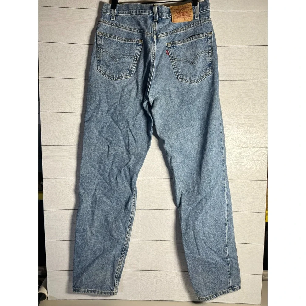 Levis Mens 34x34 559 Relaxed Straight Jeans Blue Stonewash Vintage Y2k 2002